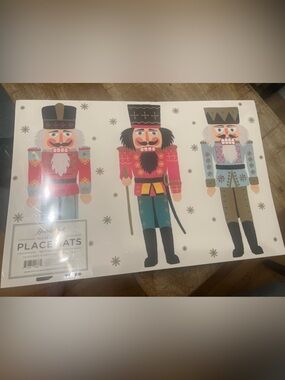 Hester & Cook Nutcrackers Placemats pad